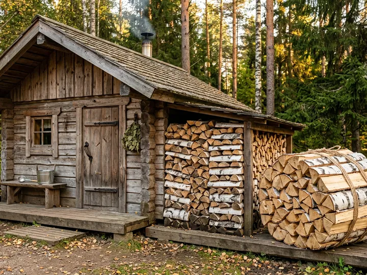 Дровник под ключ — Константиново
